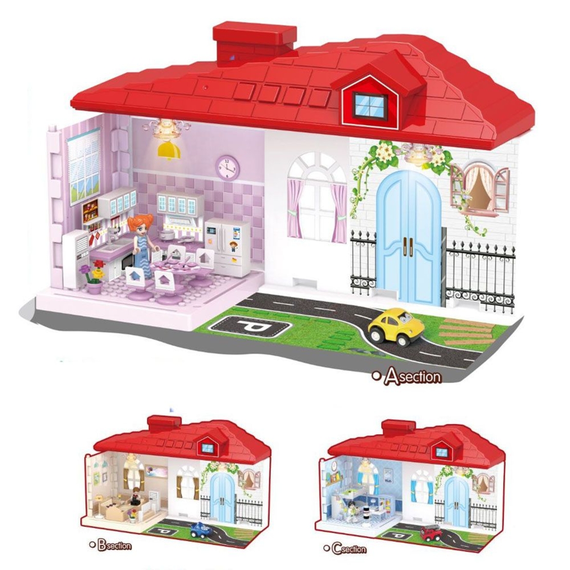 Raya Toys Конструктор Направи си сам къщичка, Асортимент