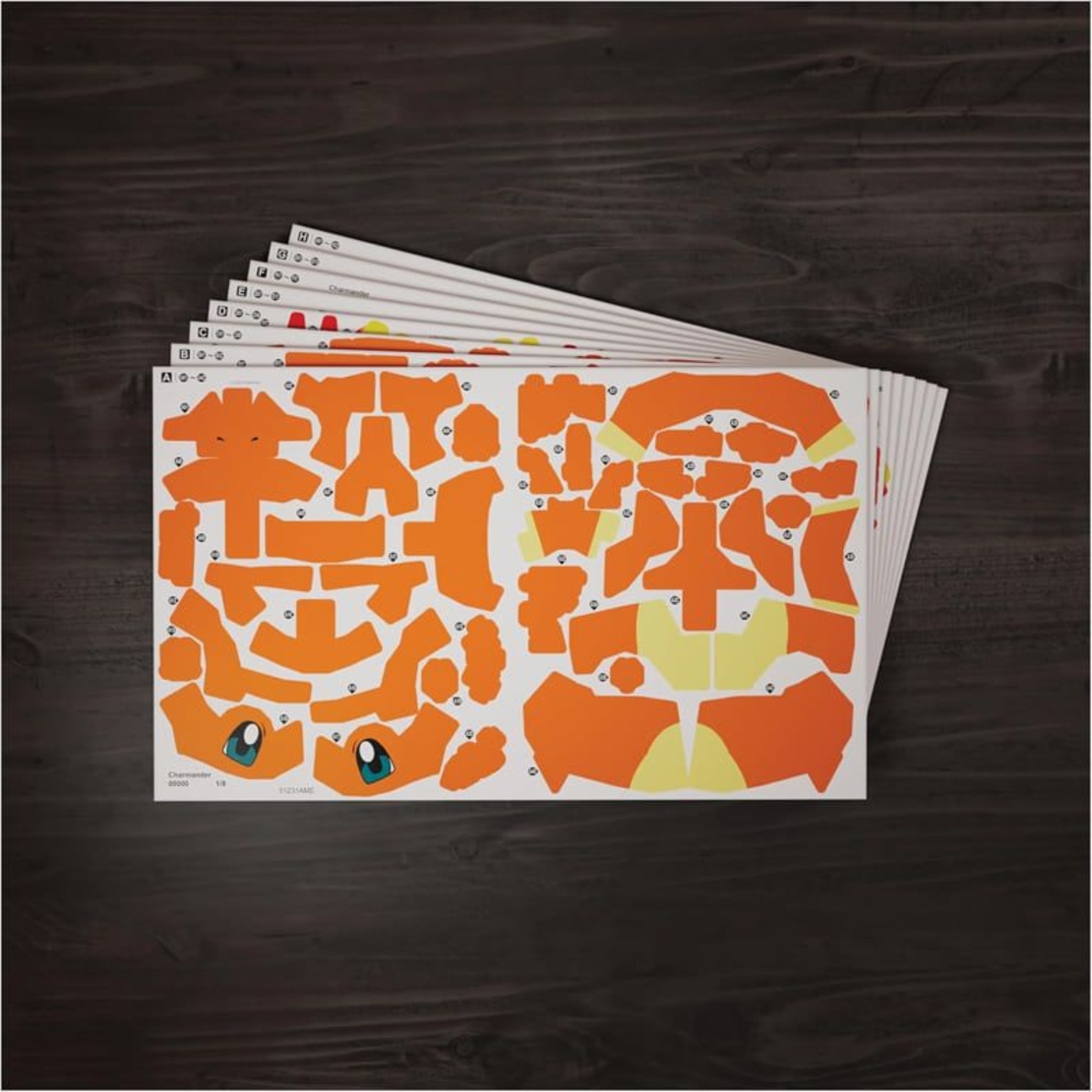 3D пъзел Spin Master 4D Build Pokеmon Charmander, 241 ч.