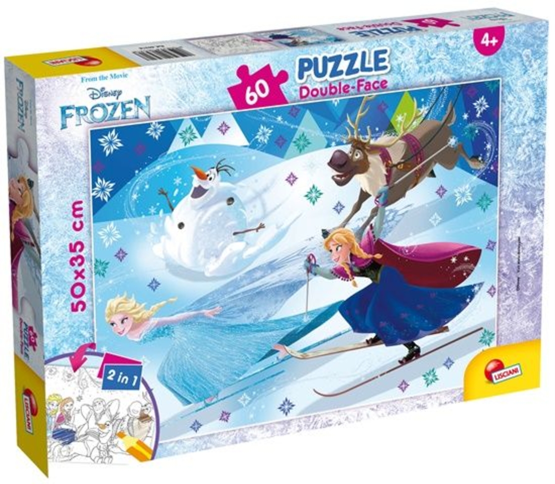 Детски пъзел Lisciani PLUS FROZEN 60ч. 65318, Асортимент