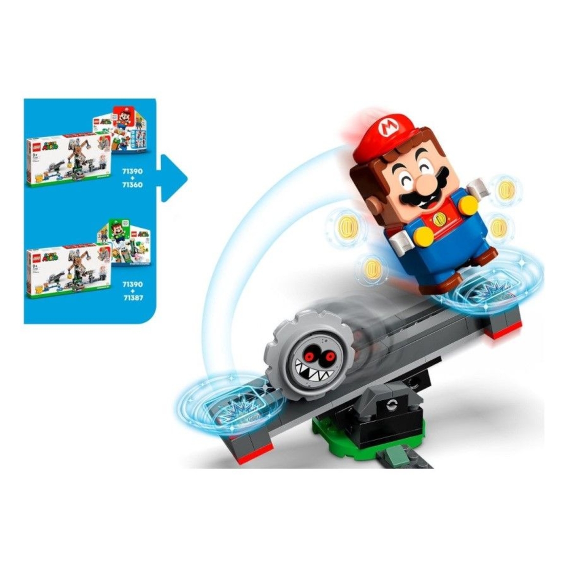 LEGO® Super Mario™ Комплект с допълнения Reznor Knockdown 71390