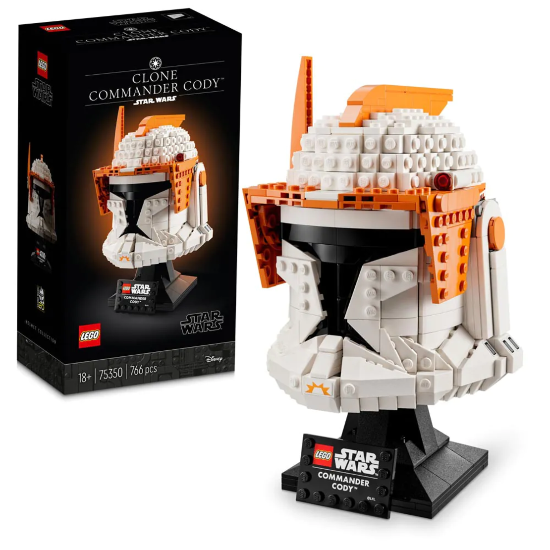LEGO® Star Wars™ Шлемът на командира на клонингите Коди 75350