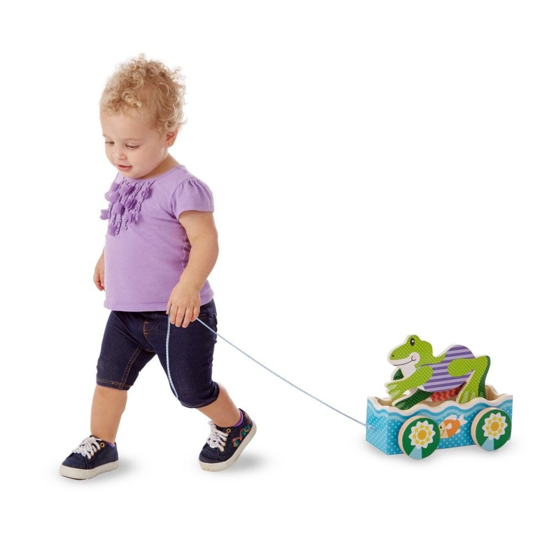 Дървени гонещи се жаби Melissa and Doug 13615
