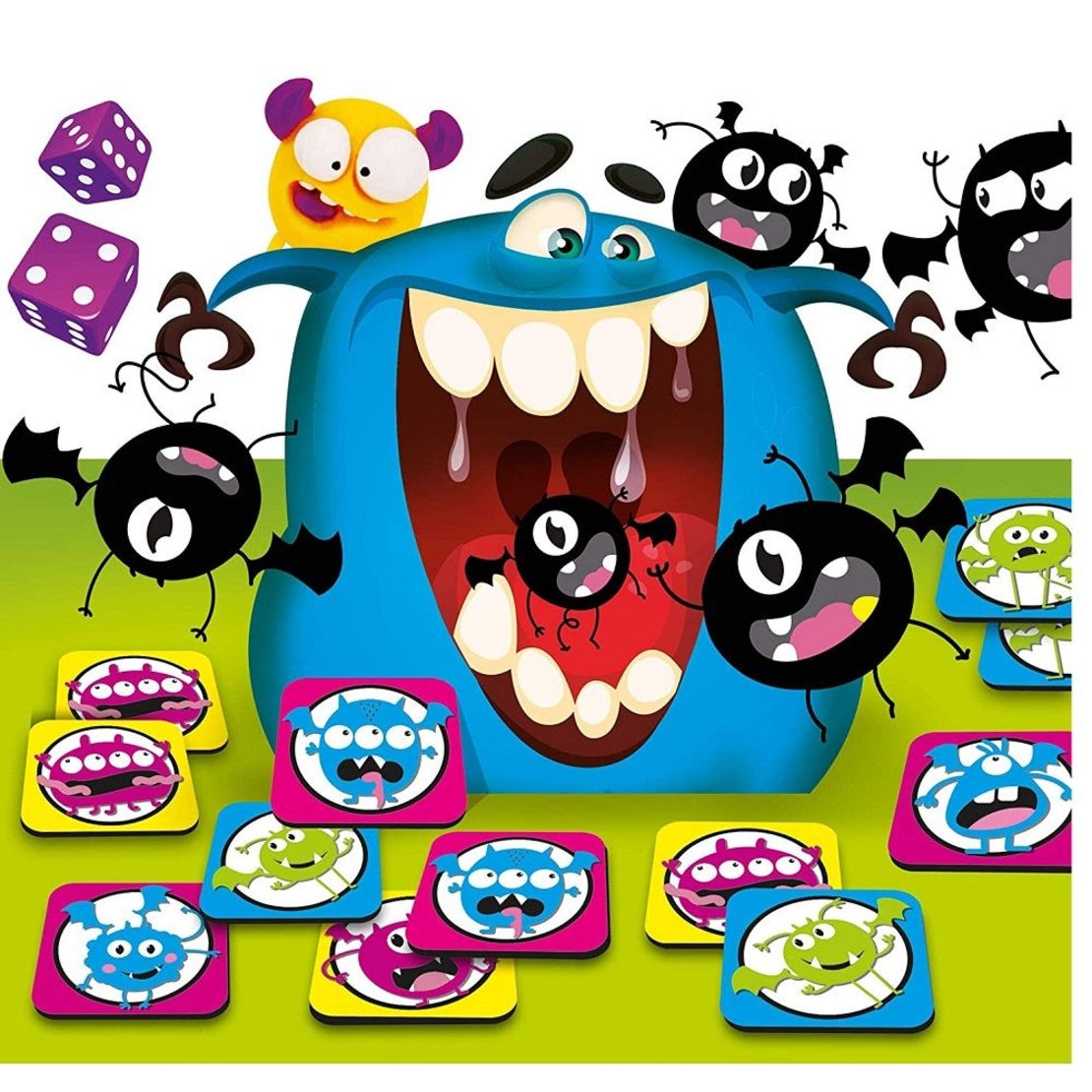 Образователна игра Lisciani Kids Love Monsters Domino