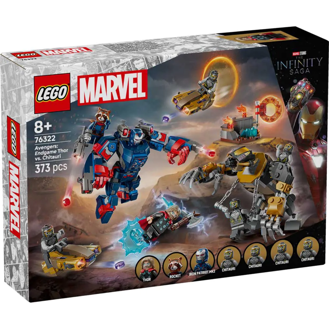 LEGO® Marvel Отмъстителите - Тор срещу Читаури 76322