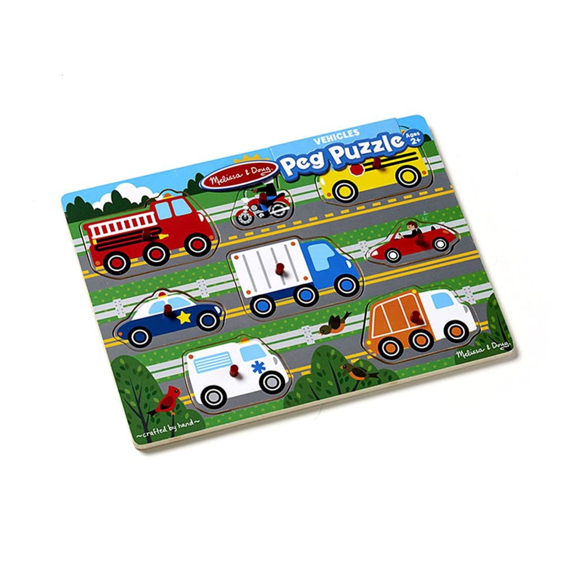 Дървен пъзел Melissa and Doug Превозни средства 19051
