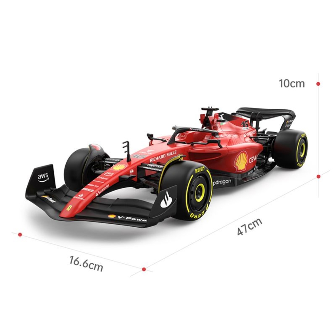 Кола с дистанционно Rastar Ferrari F1 75 1:18, 93400