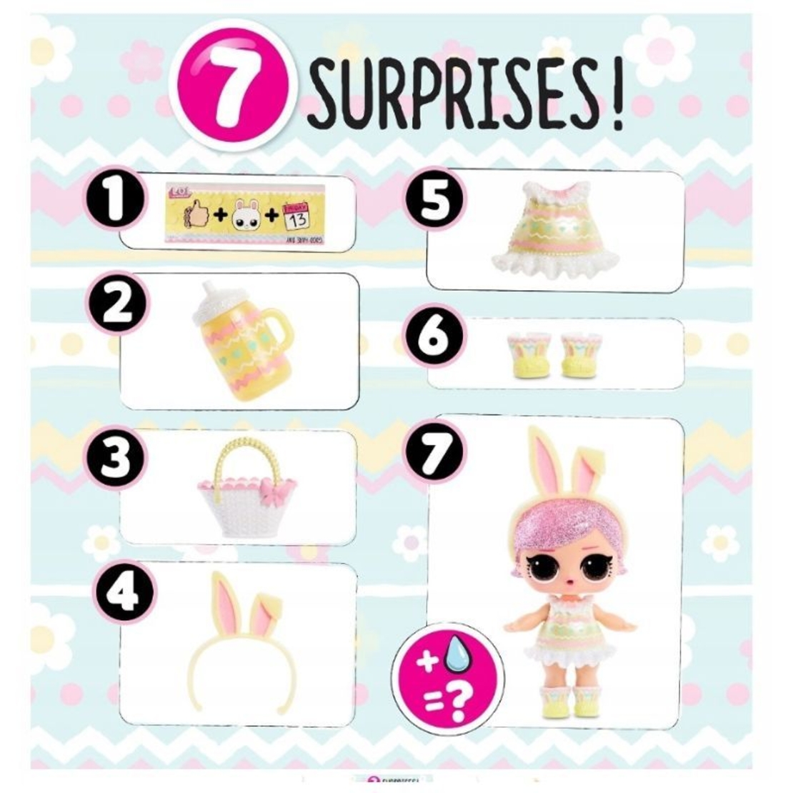 Кукла MGA L.O.L. Surprise Spring Bling Hops, с 6 аксесоара