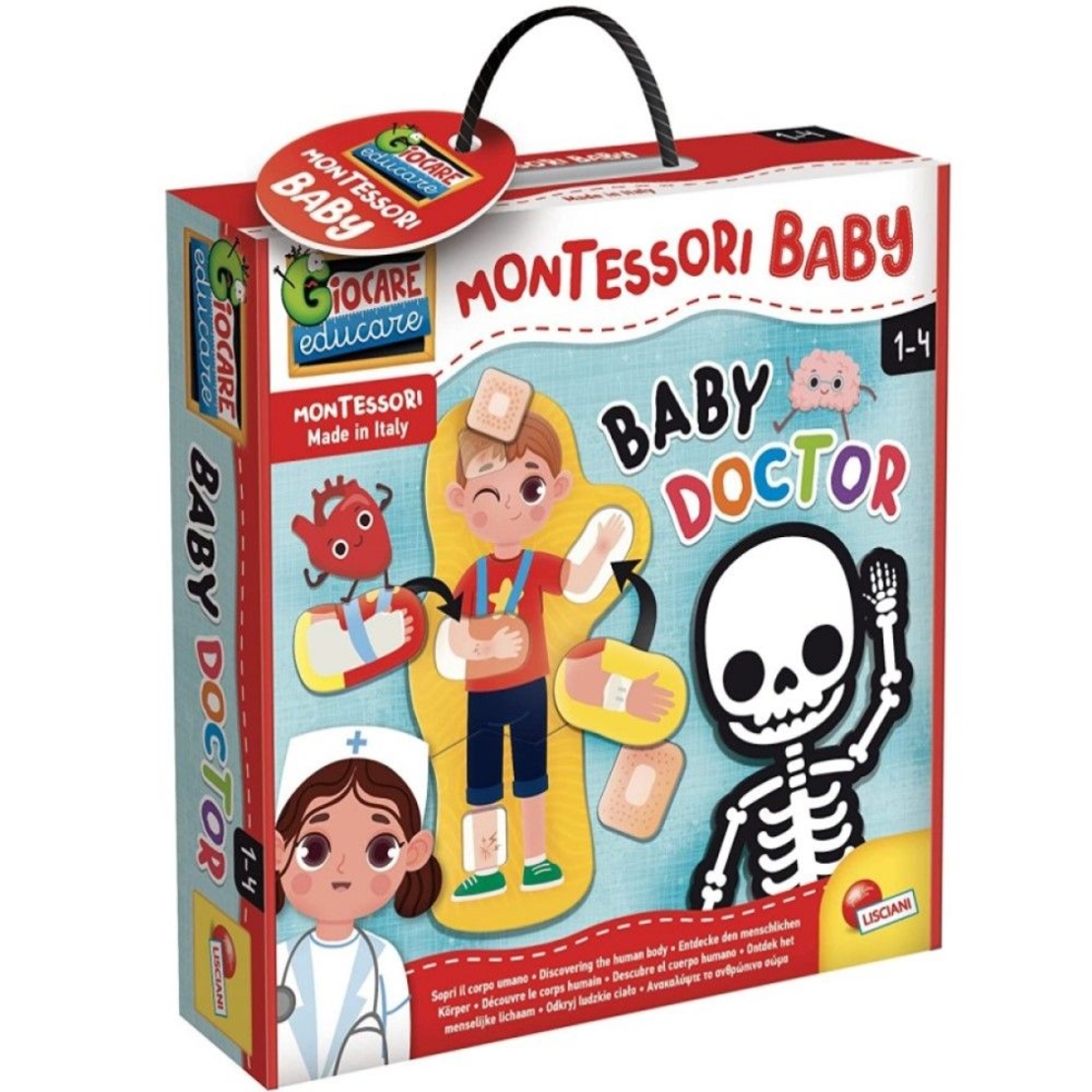 Образователна игра Lisciani Montessori Baby Доктор