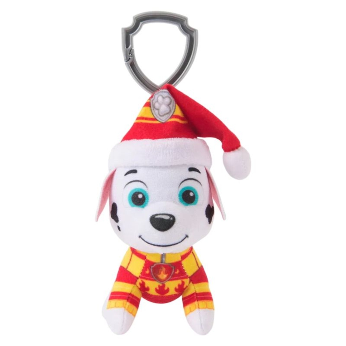 Плюшена играчка Spin Master Paw Patrol Winter Holiday Pups, с ключодържател, 10 см.