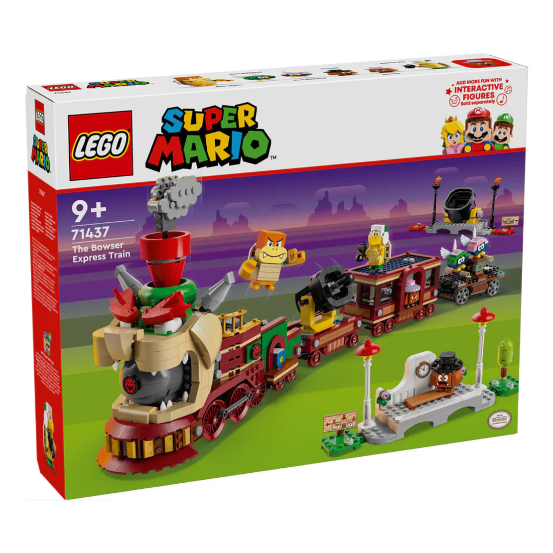 LEGO® Super Mario™ Влакът Bowser Express 71437