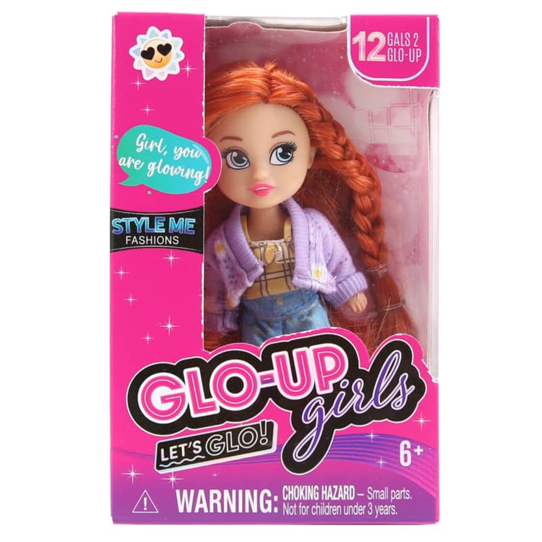 Мини кукла Raya Toys GLO-UP Girls Let`s Glo!