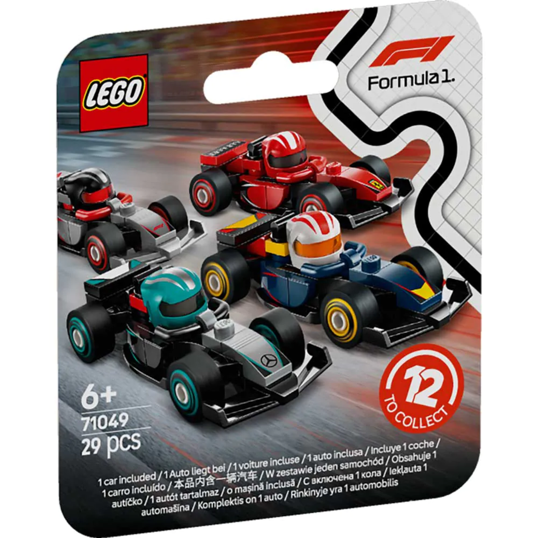 LEGO® F1® колекционерски състезателни коли 71049