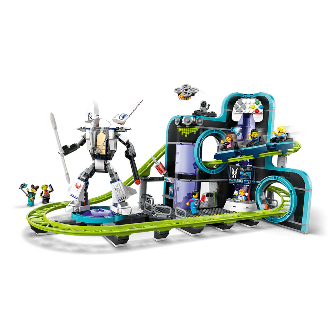 LEGO® City Увеселителен парк с роботи 60421