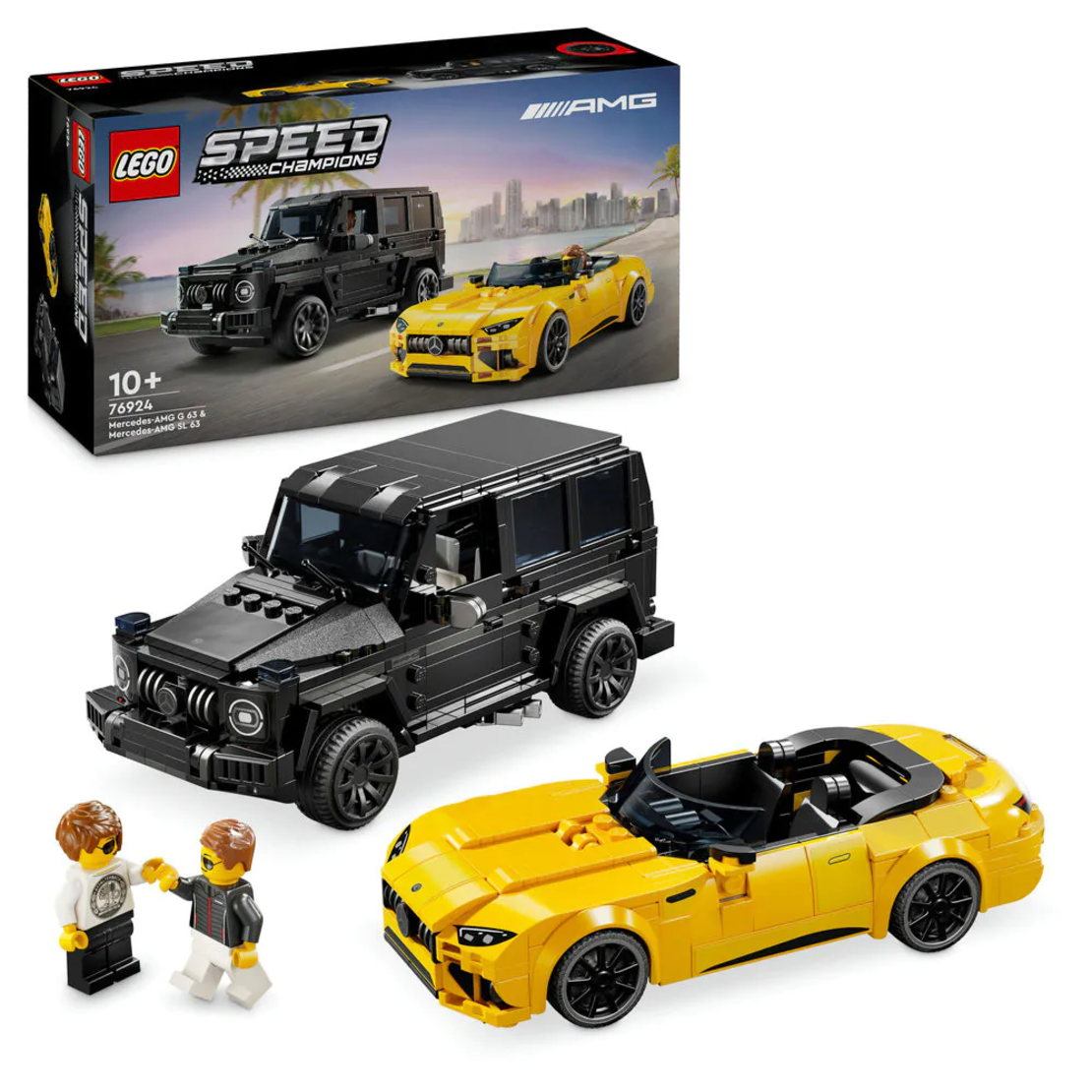 LEGO® Speed Champions Mercedes-AMG G 63 и Mercedes-AMG SL 63 76924