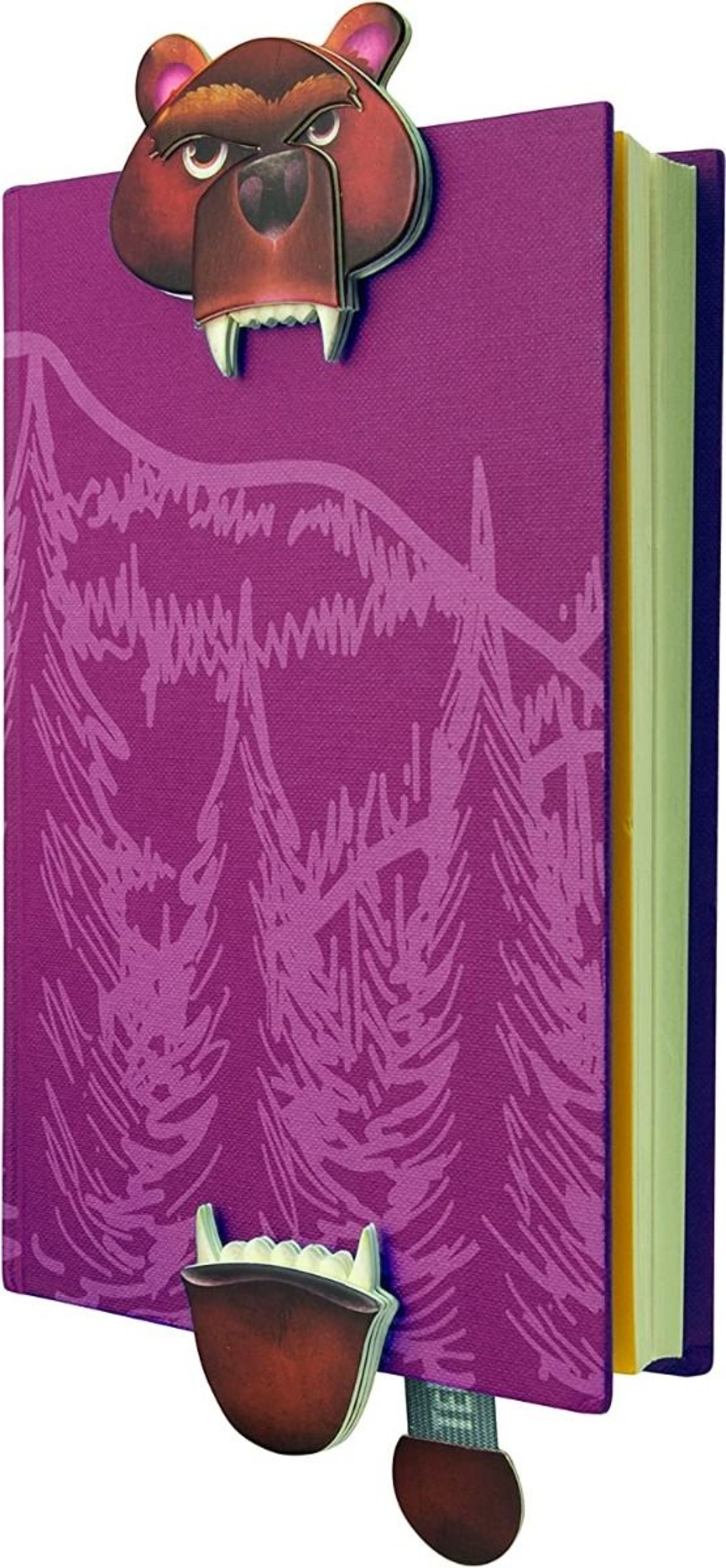 Разделител за книга със зъби - Мечка