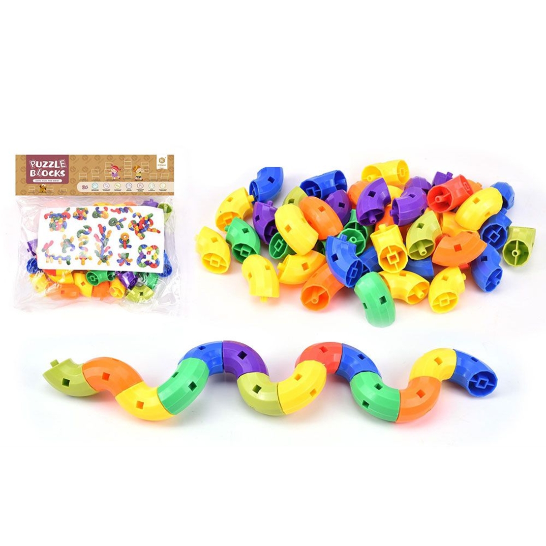Raya Toys Конструктор Puzzle Blocks 258-6