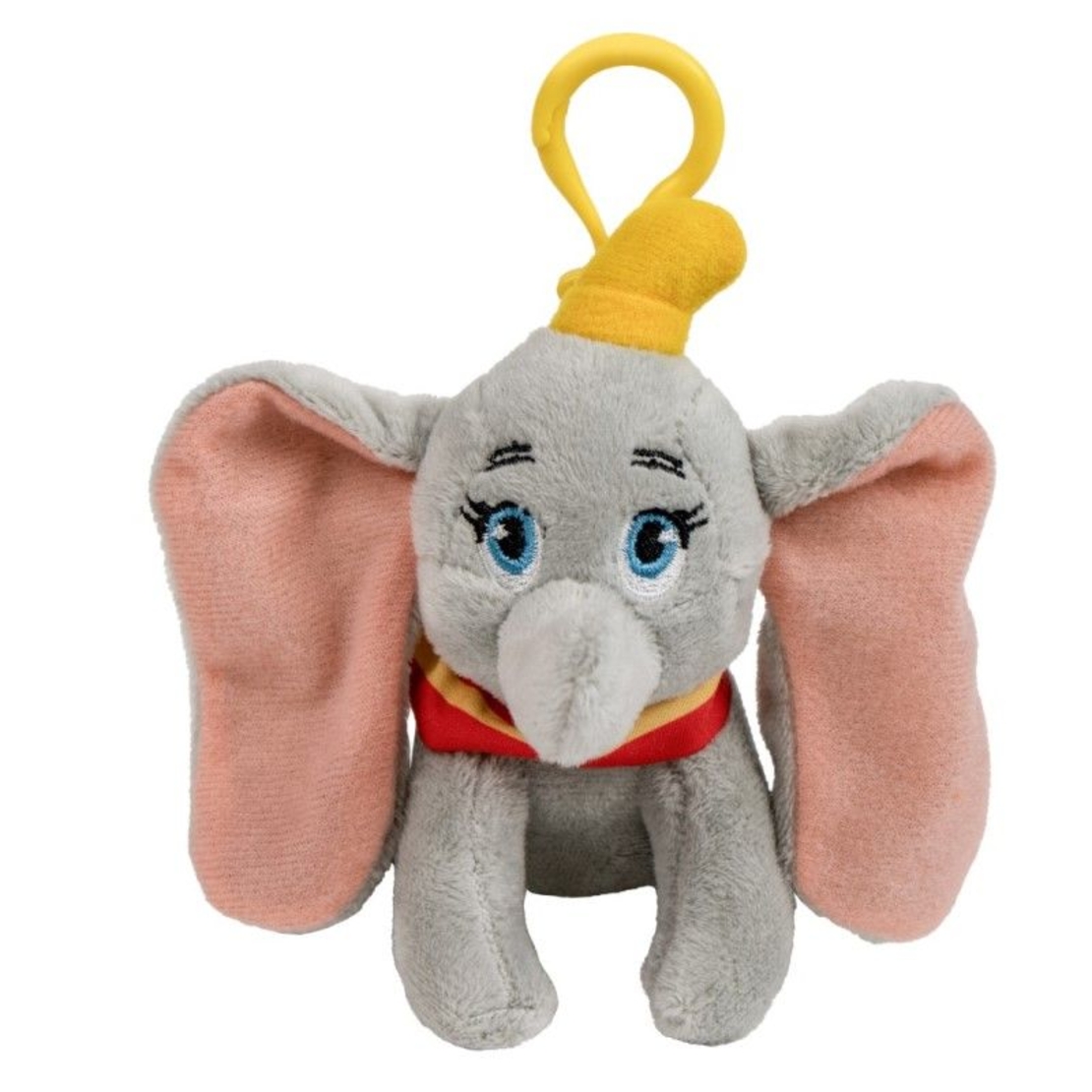 Плюшена играчка Cerda Disney Dumbo слонче със закачалка, 13 см