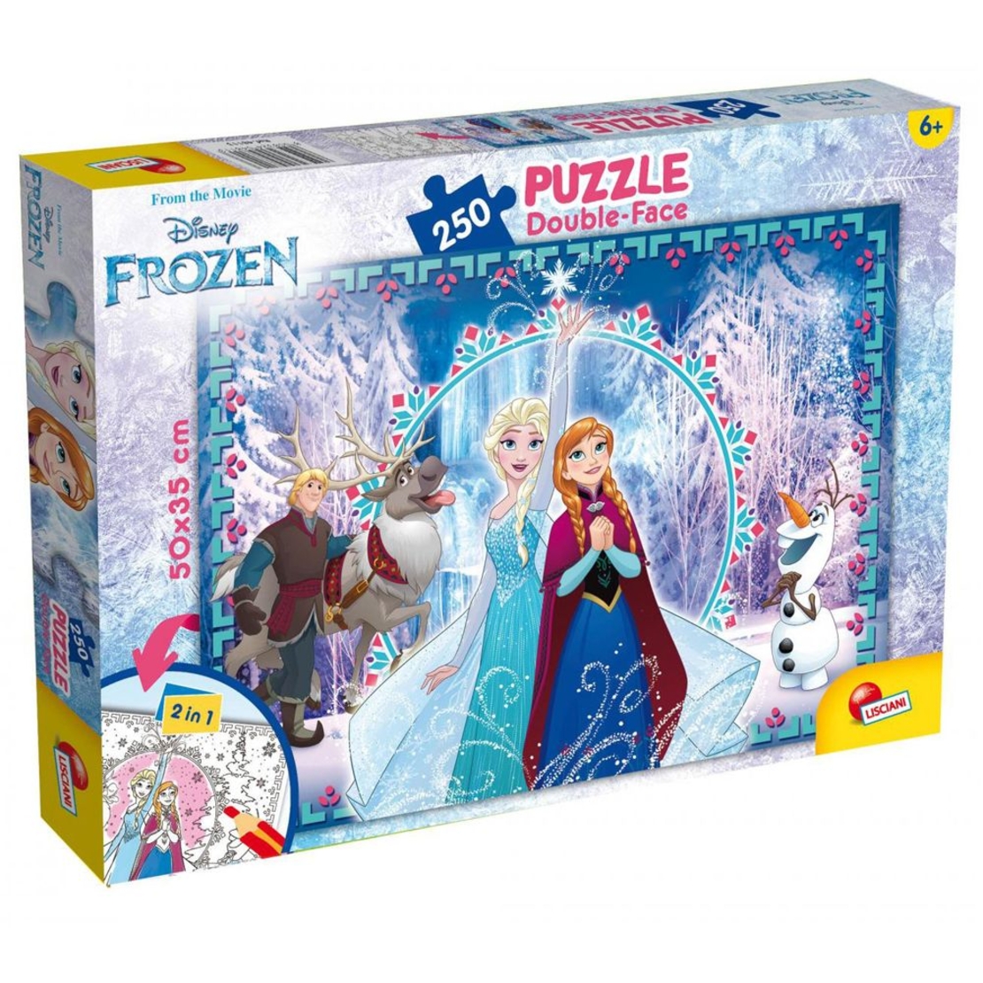Детски пъзел Lisciani Frozen 250ч 52981