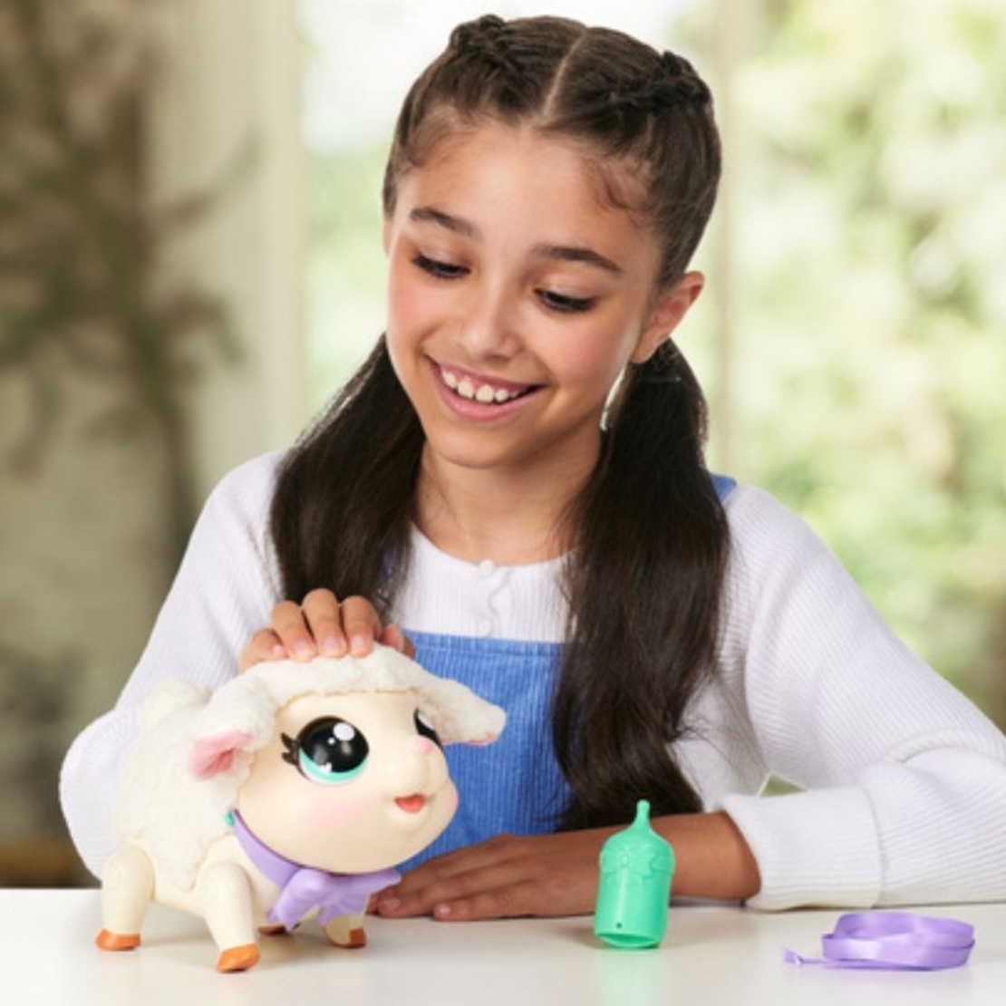 Интерактивна играчка Moose Toys Little Live Pets агънце Snowie