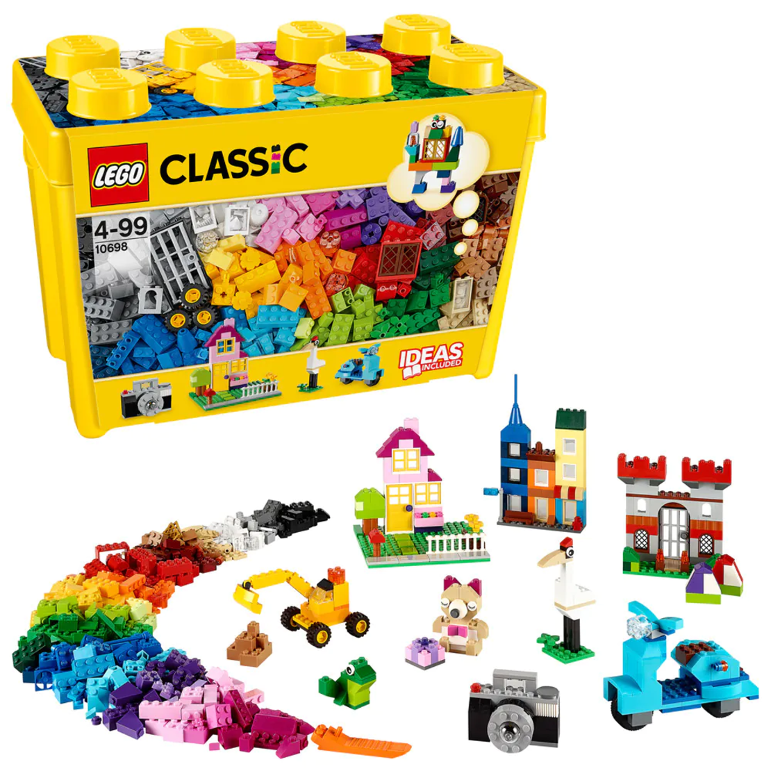 LEGO® Classic Голяма творческа кутия за блокчета 10698
