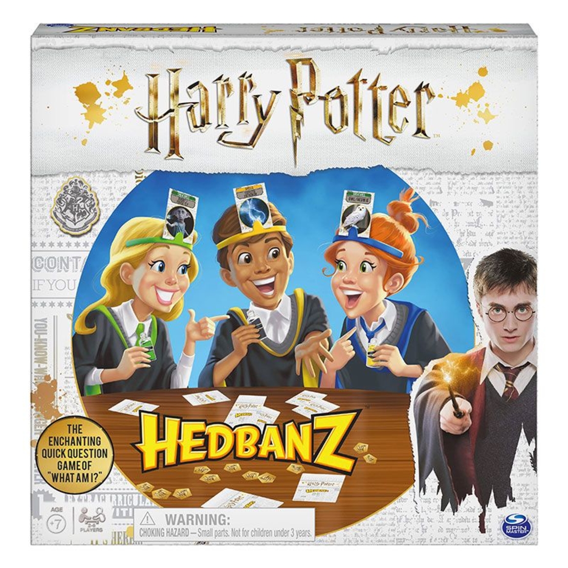 Настолна игра Spin Master Harry Potter Wizarding World HedBanz Познай кой съм