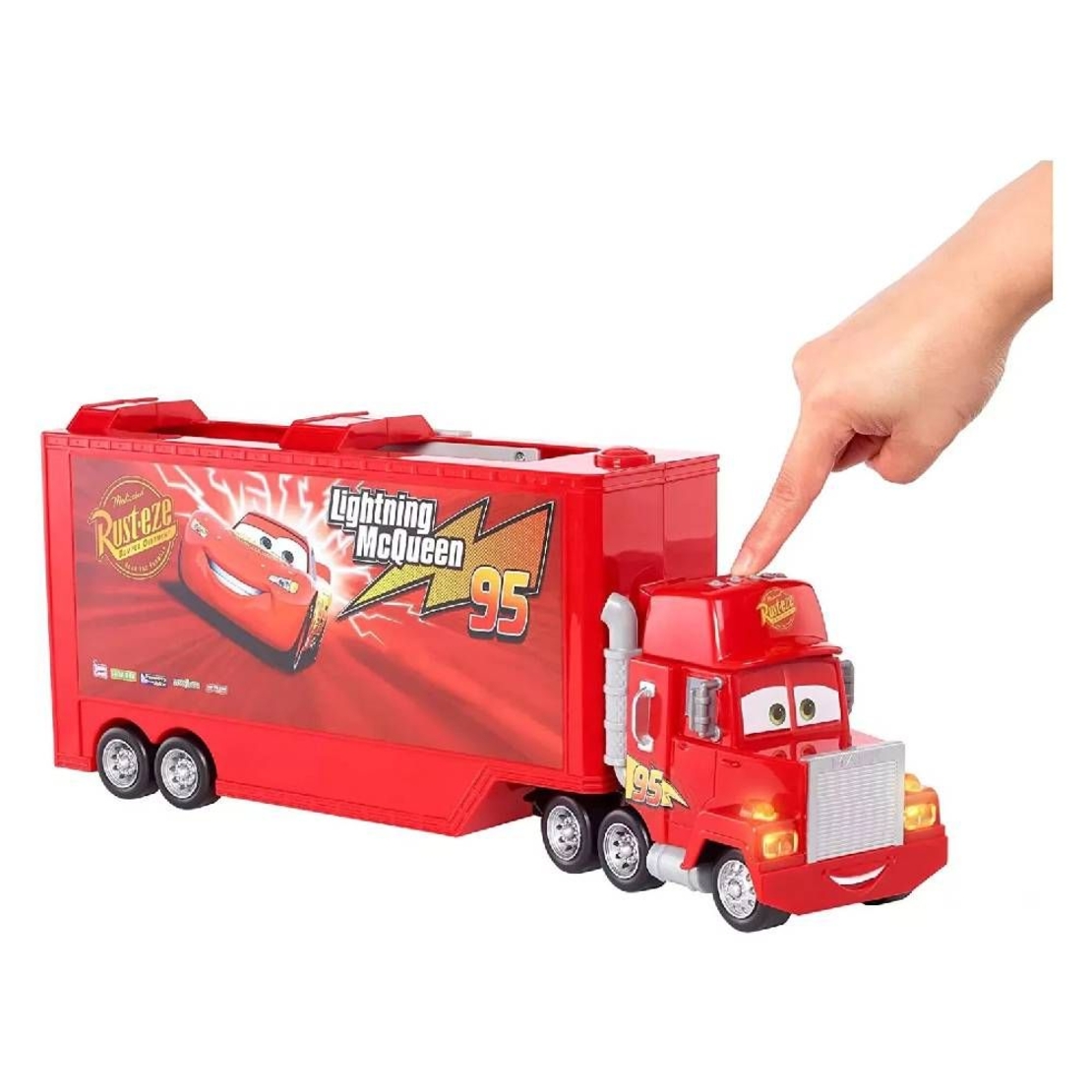 Детски камион - автовоз Mattel Мак със звук и светлина