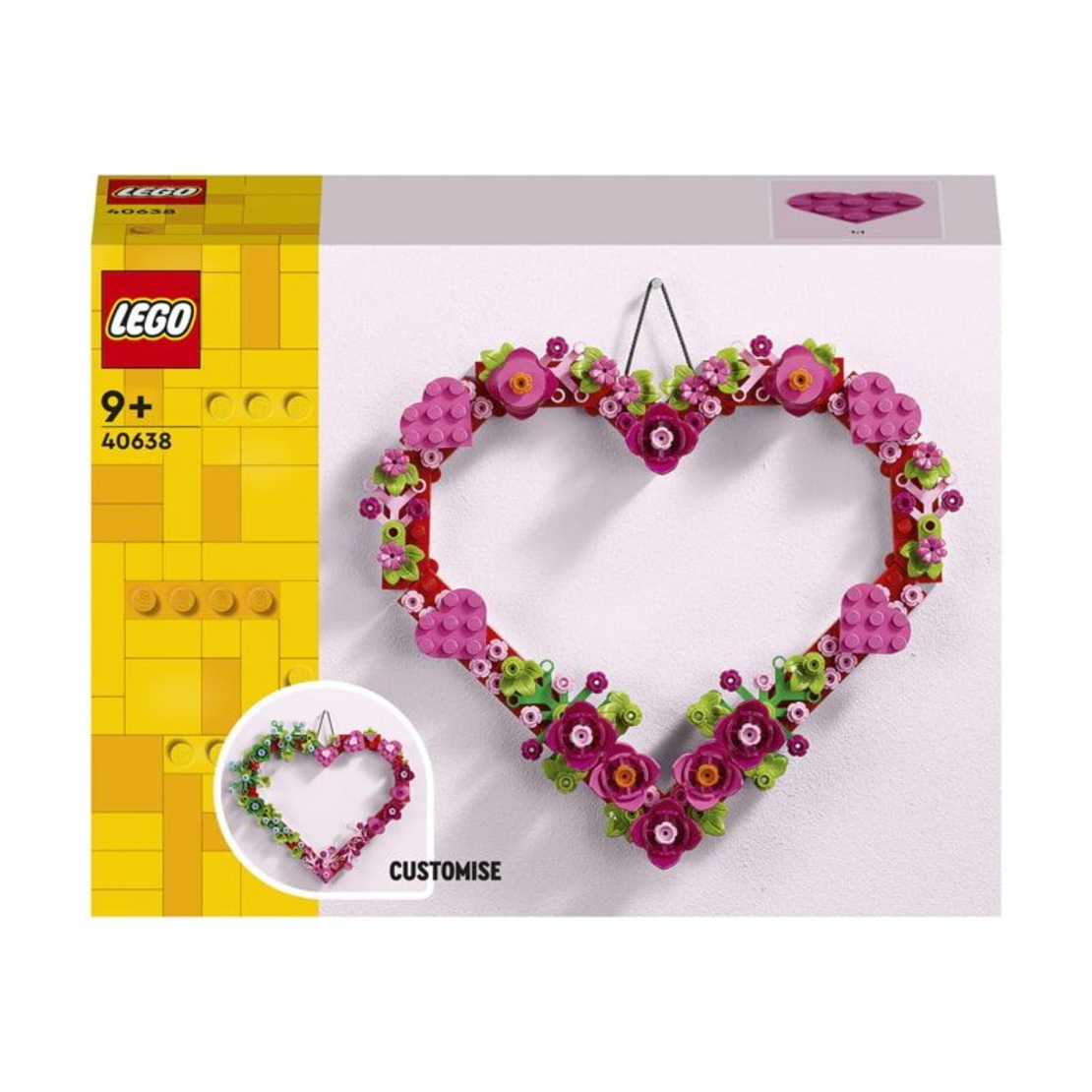 LEGO® Орнамент сърце 40638