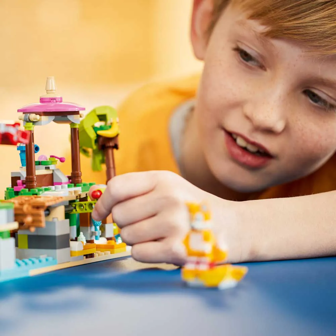 LEGO® Sonic Островът за спасение на животни 76992