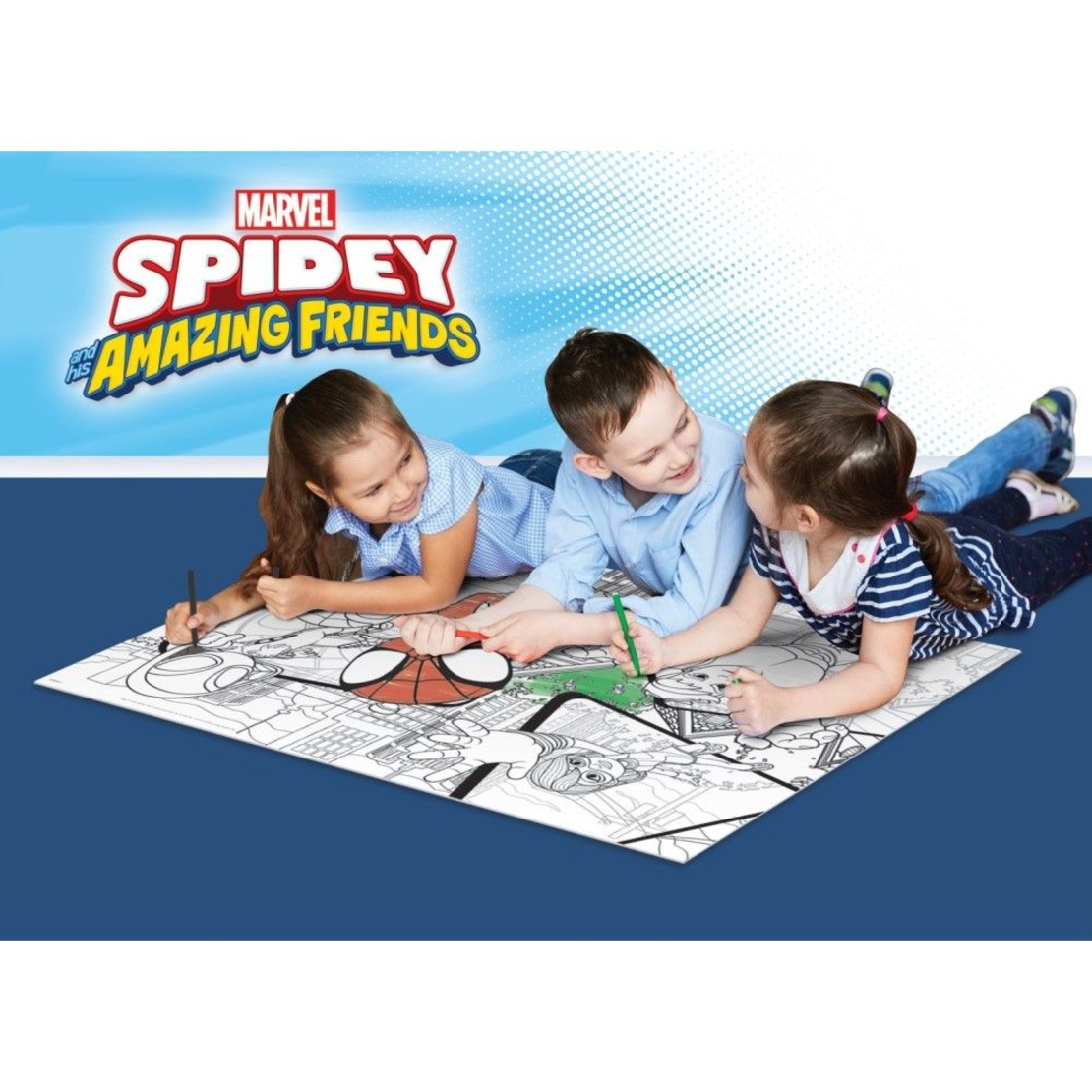 Детски пъзел Lisciani MAXI FLOOR Marvel Spidey 4x48ч.