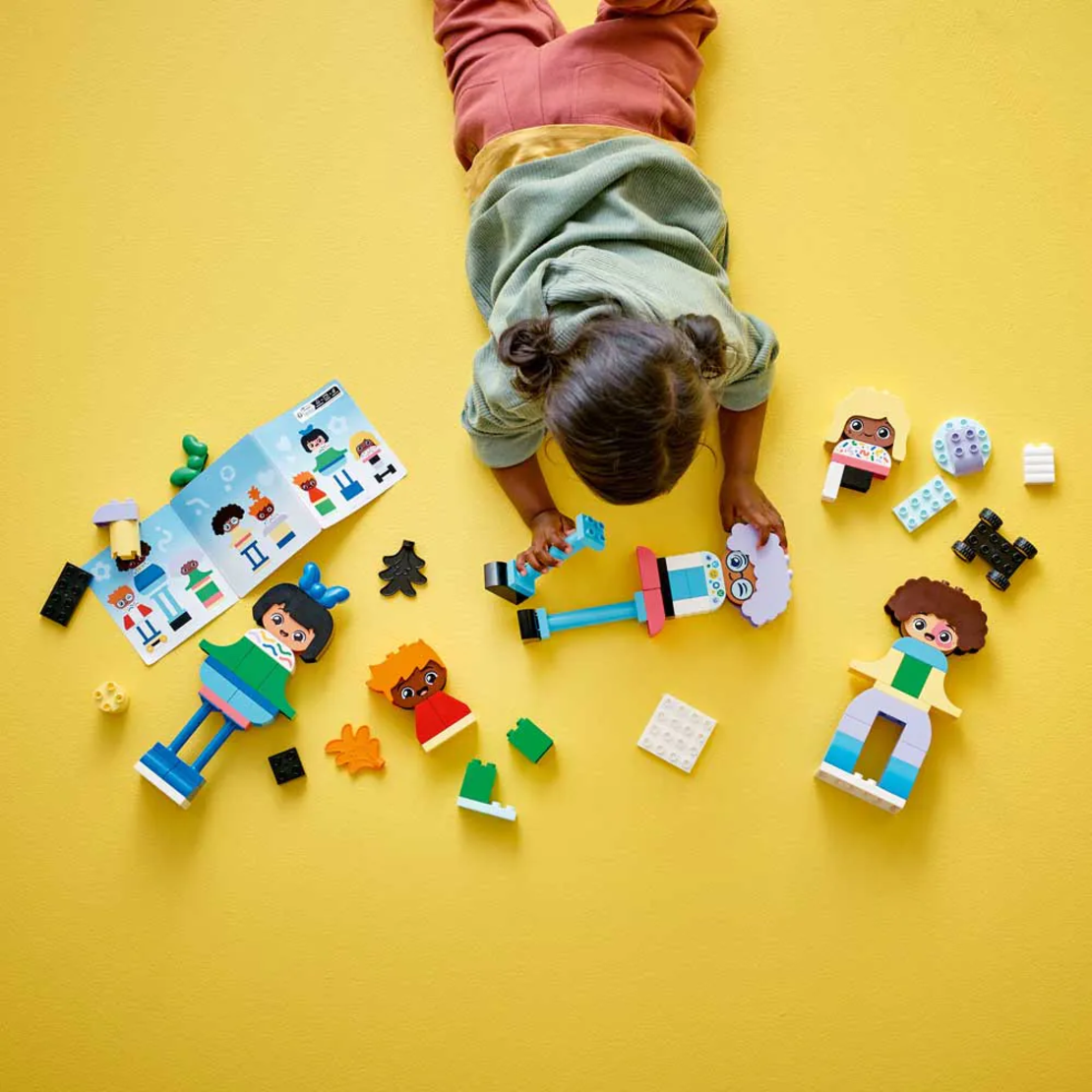 LEGO® DUPLO® Големи човечета за изграждане с емоции 10423