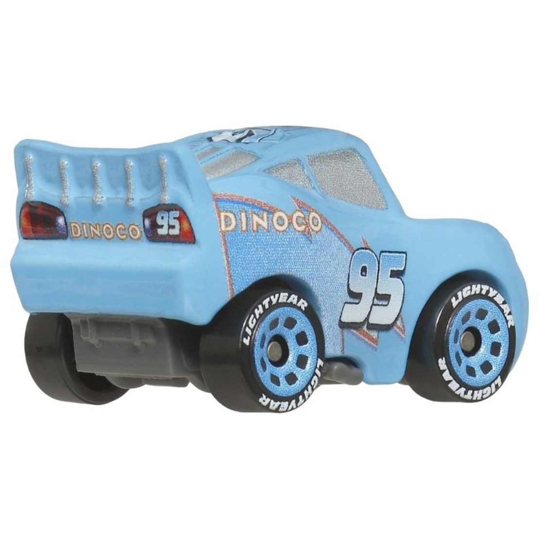 Метална количка Mattel Cars Dinoco Lightning McQueen, JGN96