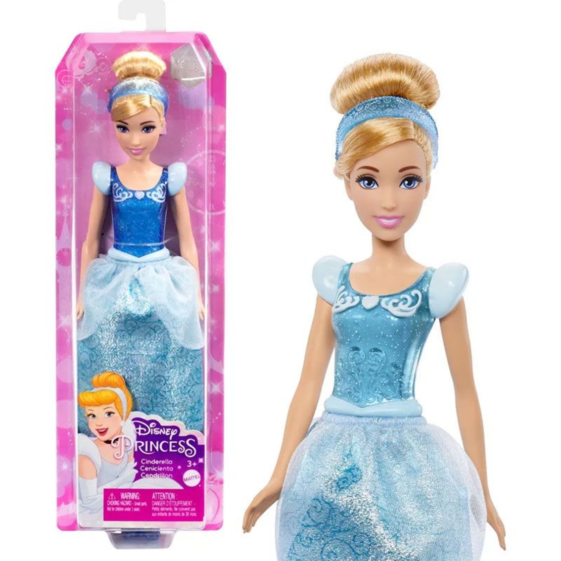 Кукла Mattel Disney Princess Пепеляшка, 29 см.