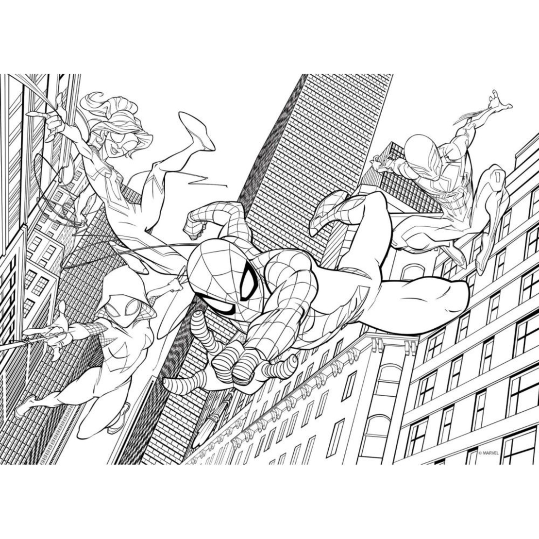 Детски пъзел Lisciani M-Plus Marvel Спайдърмен 48ч.