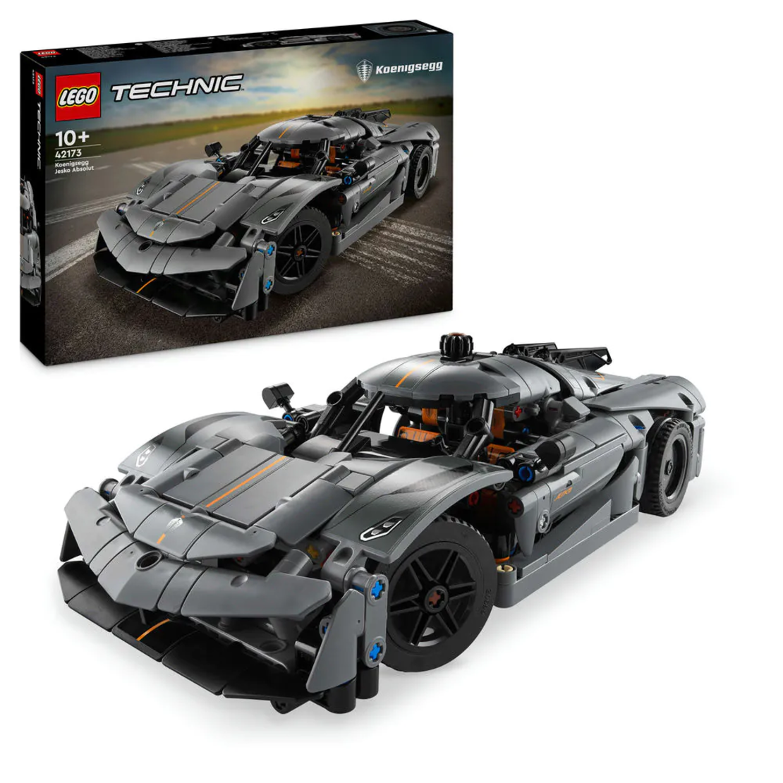 LEGO® Technic Сива свръхкола KOENIGSEGG JESKO ABSOLUT 42173