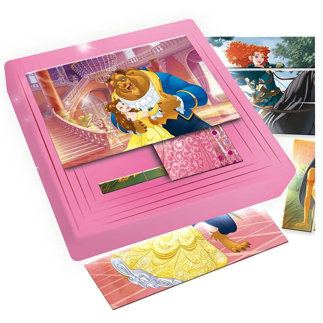9 Нарастващи пъзела за най-малките Lisciani Disney Princess 58808