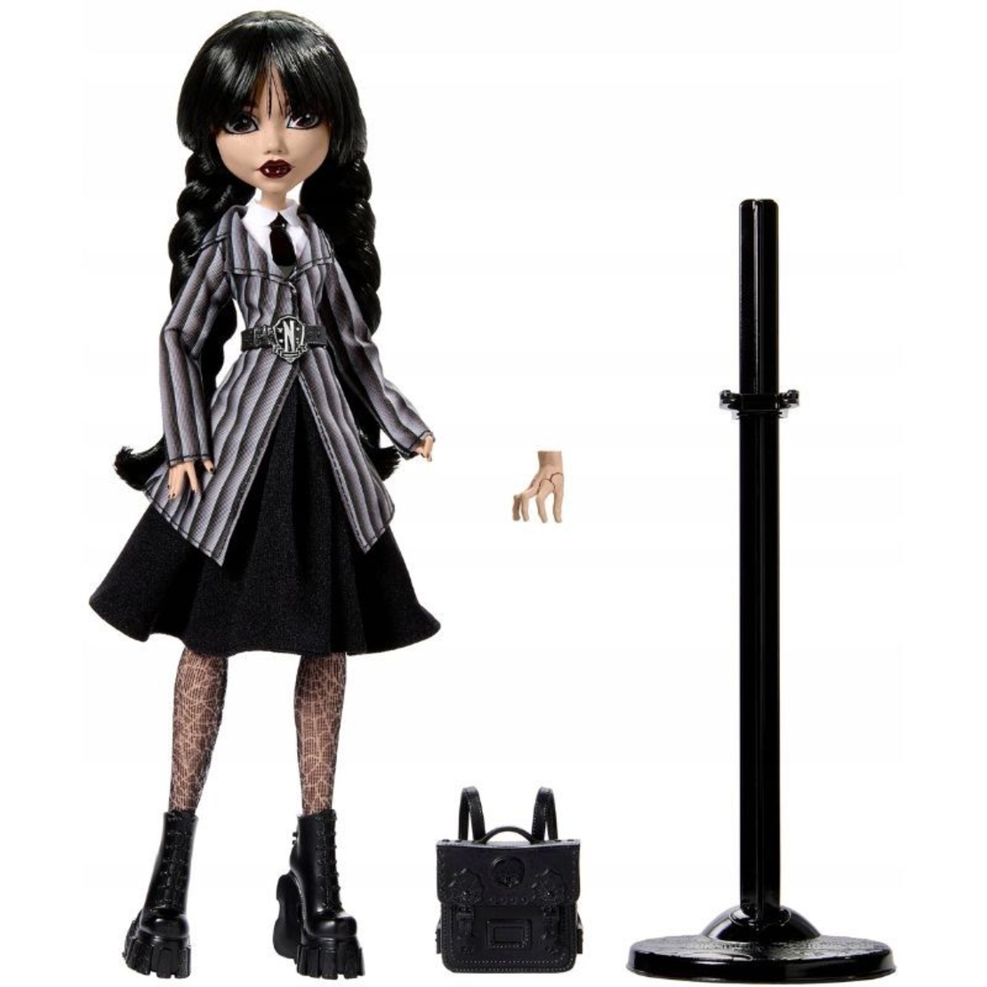 Кукла Mattel Monster High Wednesday Addams, с аксесоари