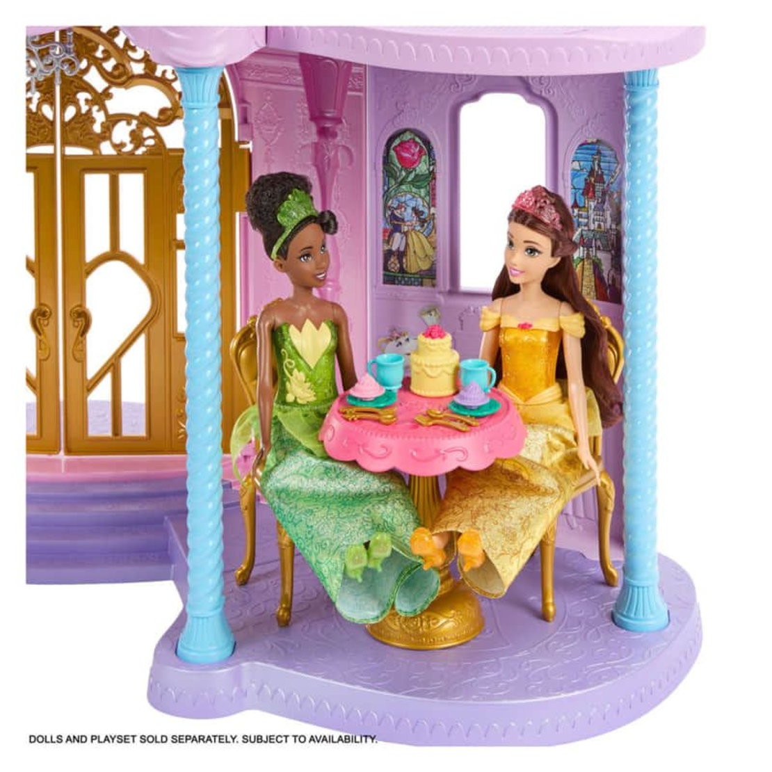 Къща за кукли Mattel Disney Princes Magical Adventure Castle