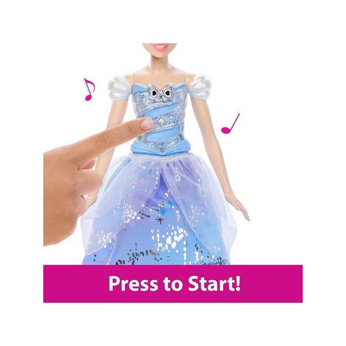 Кукла Mattel Disney Princess Пепеляшка, 25 см.