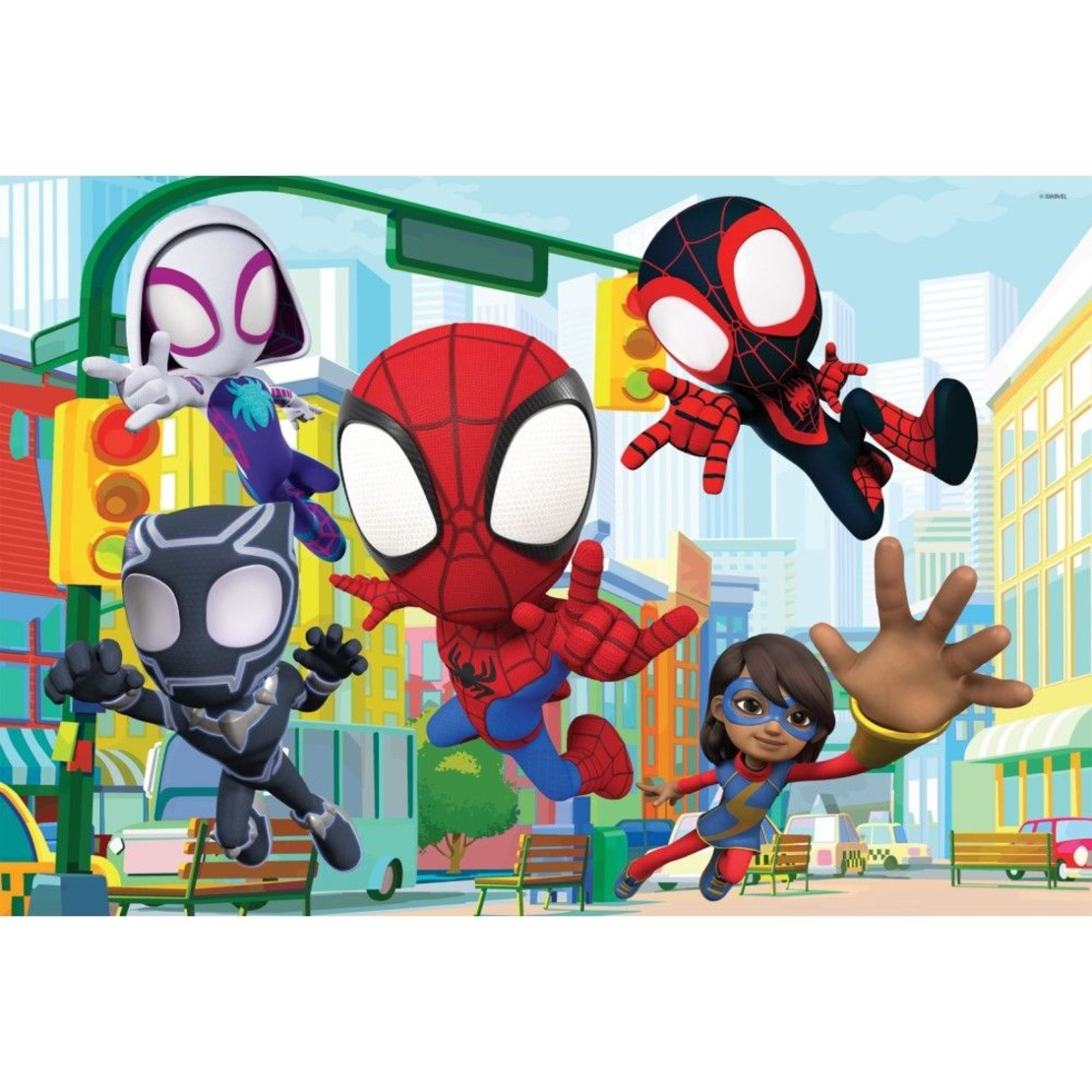 Детски пъзел Lisciani MAXI FLOOR Marvel Spidey 2х24ч.