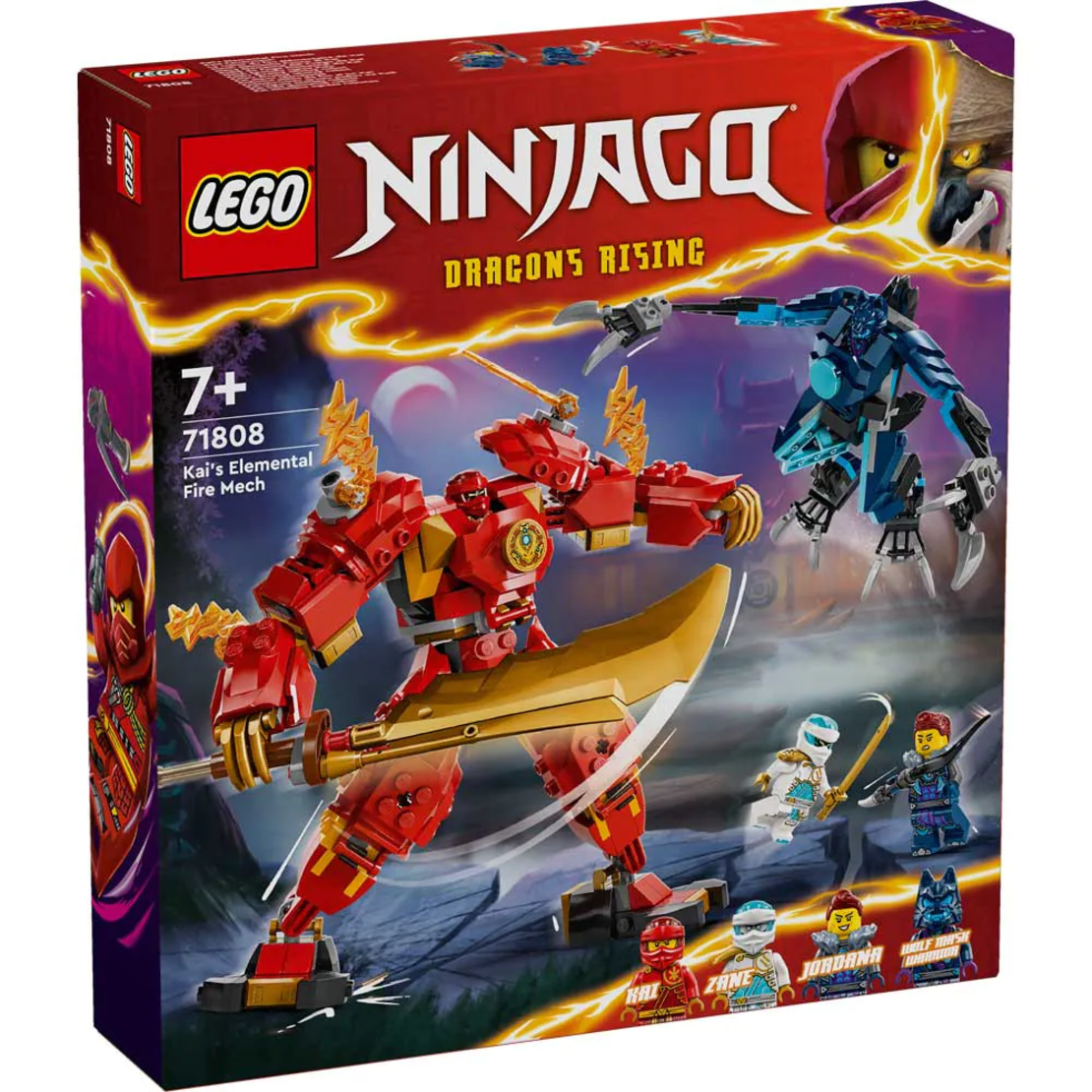 LEGO® NINJAGO® Елементният огнен робот на Кай 71808