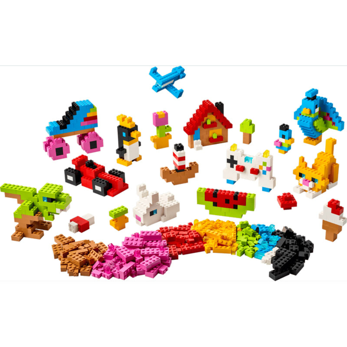 LEGO® Classic Творчески цветни тухлички 11045