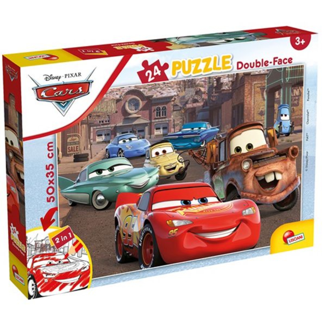 Детски пъзел Lisciani PLUS CARS 24ч. 86221