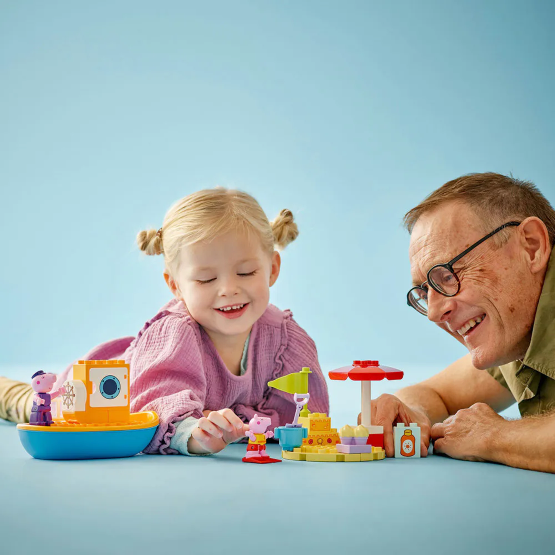 LEGO® DUPLO® Пътуване с лодка на Пепа 10432
