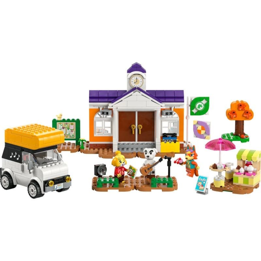 LEGO® Animal Crossing™ Концертът на K.K. на Plaza 77052