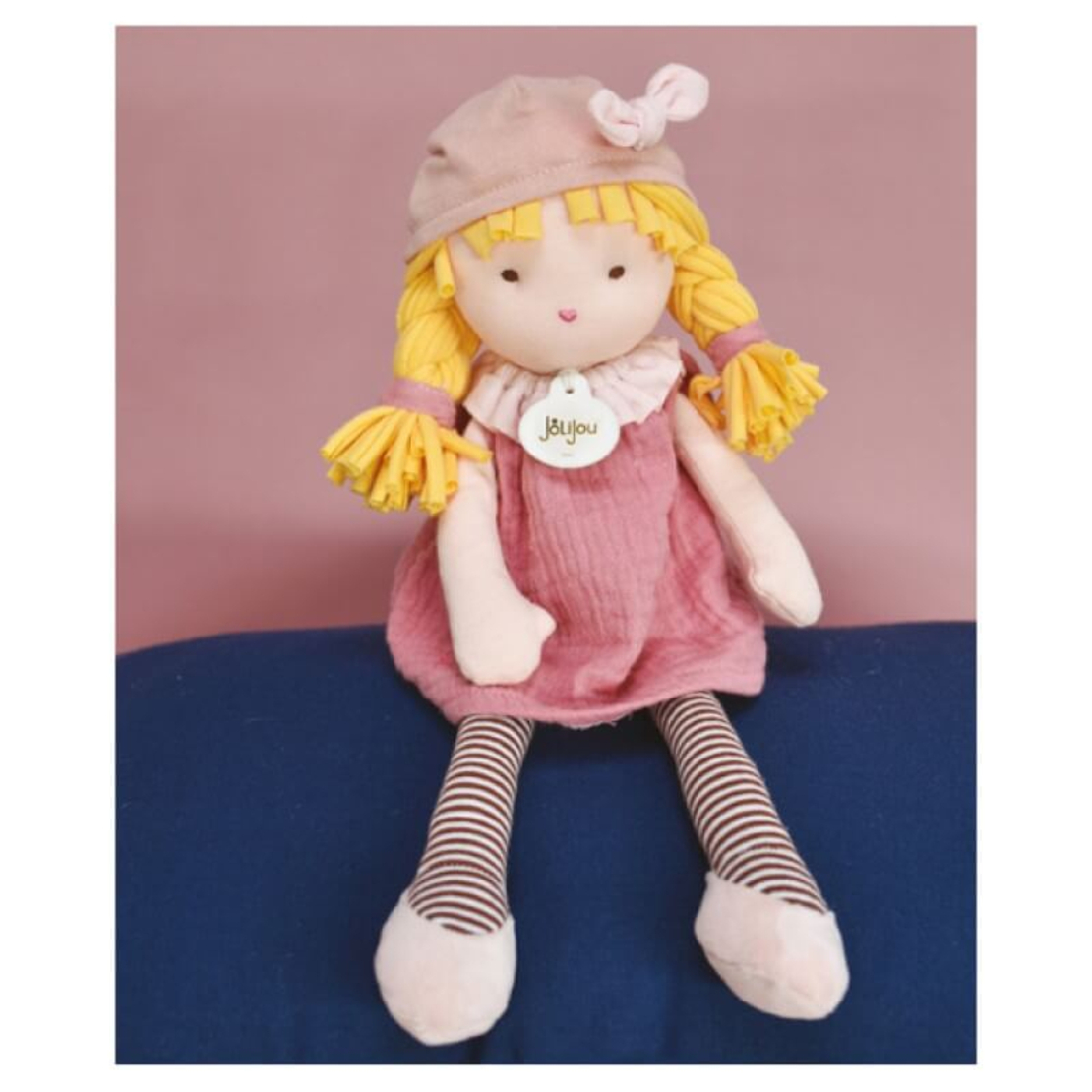 Мека кукла Doudou Les Doucettes Eva 30см