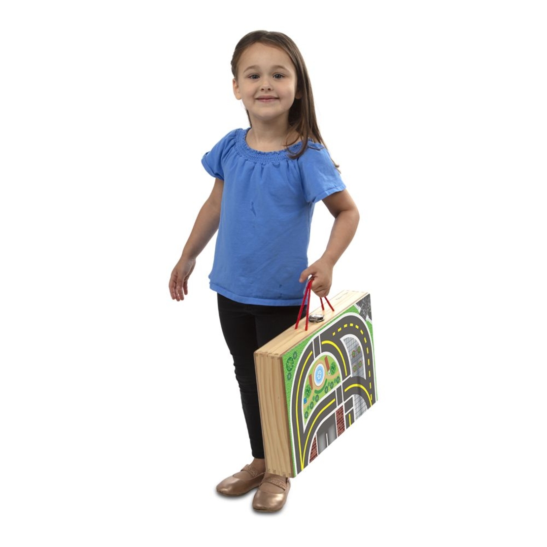 Железопътна линия Melissa&Doug в куфар 40140