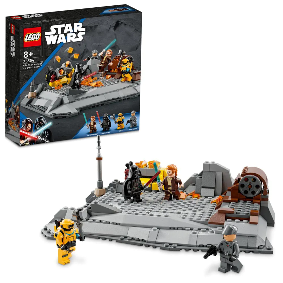 LEGO® Star Wars™ Obi-Wan Kenobi срещу Darth Vader 75334