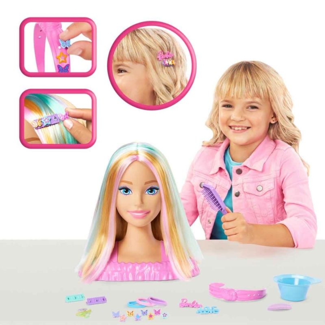 Кукла за прически Mattel Barbie Deluxe, 20+ части