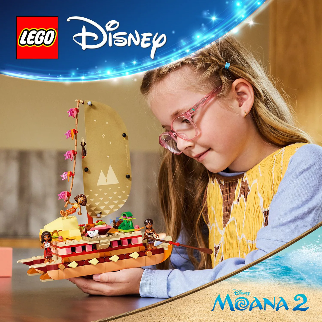 LEGO® Disney Приключенското кану на Ваяна 43270