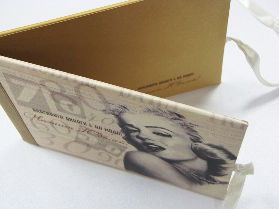 Луксозна картичка за юбилей - Мерилин Монро